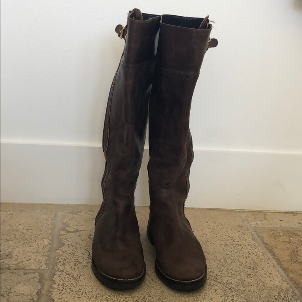 Women’s leather Michael Kors boots
